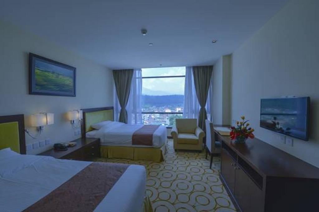 Aristo International Hotel Lao Cai Quarto foto